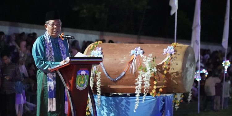 Abdullah Sani, Wakil Gubernur Jambi Membuka MTQ ke-19 di Tebo