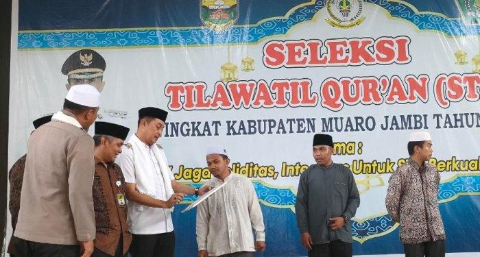 PJ Bupati Muarojambi Resmi Buka STQ tingkat Kabupaten Diikuti Oleh Ratusan Peserta