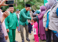 Bupati Batanghari Menghadiri Undangan Sunatan Massal di Desa Sungkai Kecamatan Bajubang