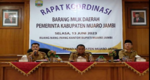 Pemerintah Kabupaten Muarojambi Melalui BPKAD Menggelar Rakor Penataan Aset Daerah