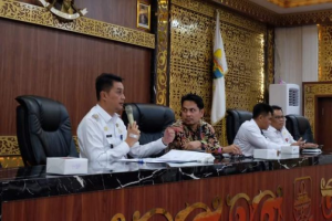 PJ Bupati Menghadiri Rapat Piloting Dalam Program Pemberantasan Korupsi