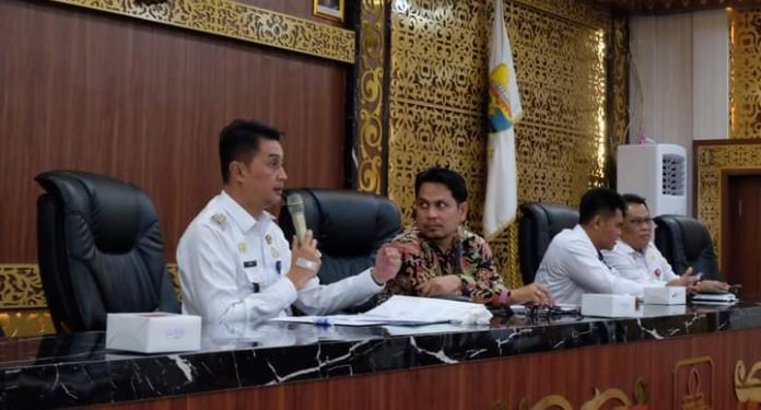 PJ Bupati Menghadiri Rapat Piloting Dalam Program Pemberantasan Korupsi