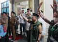 Al Haris Melepas 373 Jemaah Haji Kloter Kedua Embarkasi Antara Jambi