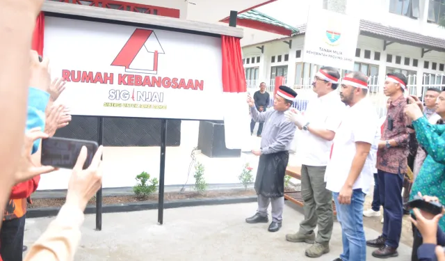 Al Haris Resmikan Rumah Kebangsaan Siginjai Untuk Jambi Damai