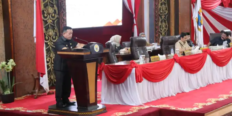 Al Haris Menyampaikan Capaian Pendapatan Pemerintah Provinsi Jambi Melebihi Target yang Telah Ditetapkan