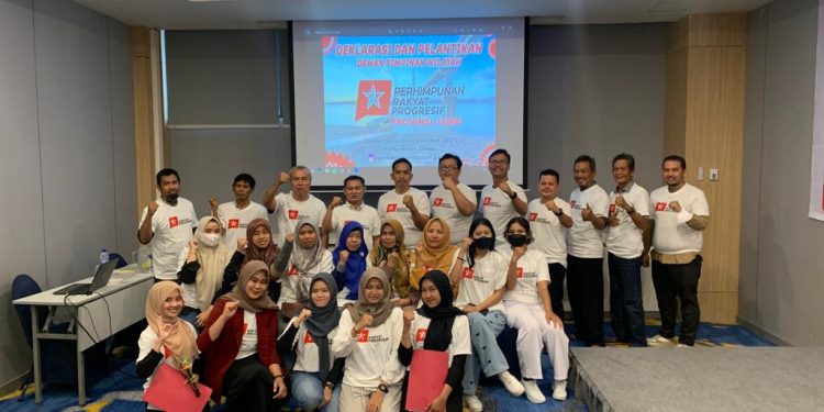 Deklarasi, Acil dan Melvin Pimpin DPW Perhimpunan Rakyat Progresif Provinsi Jambi