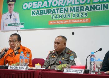 Pj Bupati Merangin Buka Pelatihan Pilot Drone