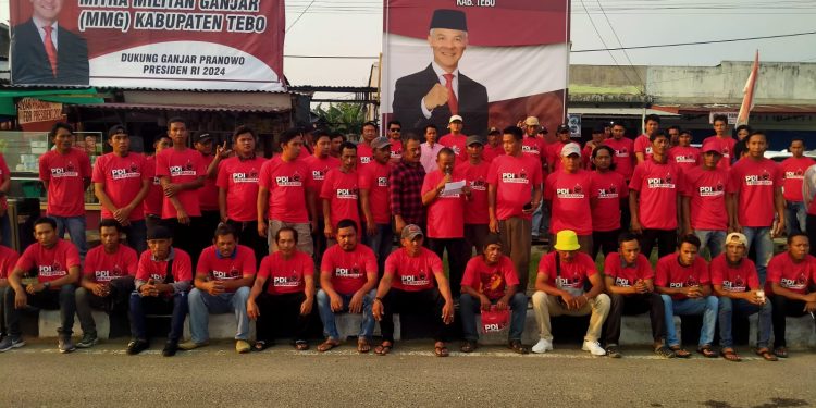Militan Mitra Ganjar Pranowo Tebo Resmi Terbentuk