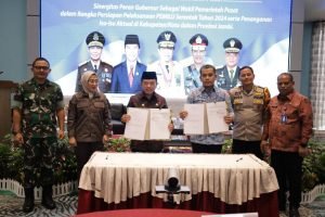 Tanda Tangani NPHD Pilgub dengan Pemprov Jambi, Bawaslu Provinsi Jambi Terima Dana Hibah Rp 61,1 Miliar