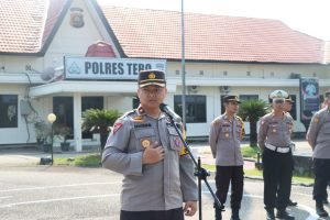 Polres Tebo Melaksanakan Patroli Skala Besar Satgas Operasi Mantap Brata 2023-2024