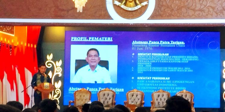 Hadir di Jambi, Deputi II KSP Ajak Generasi Muda Ciptakan Suasana Pemilu Damai
