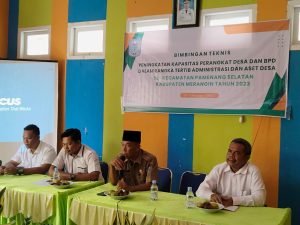 Kades dan Perangkat Desa Ikuti Bimtek Peningkatan Kapasitas Pelayanan