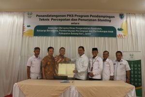 Guna Percepat Penurunan Angka Stunting, Pemkab Batanghari Bekerja Sama dengan PT Inti Indosawit Subur