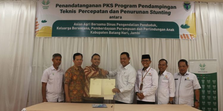 Guna Percepat Penurunan Angka Stunting, Pemkab Batanghari Bekerja Sama dengan PT Inti Indosawit Subur