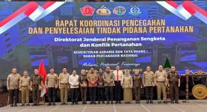 Berprestasi, Kejati Jambi Memperoleh Pin Emas dari Kementerian ATR/BPN