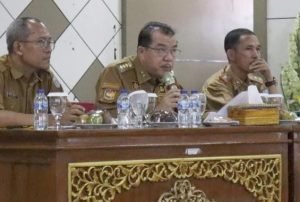 Banyak OPD Belum Setor Data, Pj Bupati Merangin Meradang saat Pimpin Rapat