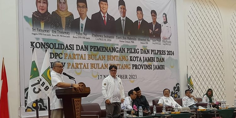Afriansyah Noor Minta Kader PBB Jambi Solid Menangkan Prabowo – Gibran dan Caleg dari PBB