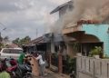 Satu Rumah Di Mayang Mangurai Ludes Dilalap Si Jago Merah