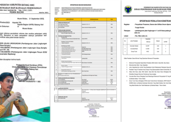 Soal Sepele, Bikin Dinas Perkim Batanghari Tenderkan Puluhan Proyek
