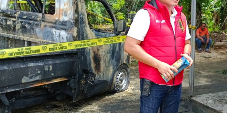 Terkait Terbakarnya Mobil Caleg PPP, Ini Penjelasan Polisi