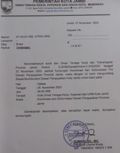 Sudah Disepakati Naik 6,40 Persen Namun UMK Kota Jambi Berubah Menjadi 3,31 Persen, Kadisnakertrans Kompak Bungkam!