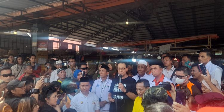 Capres Pertama yang Kampanye di Jambi, Anies Baswedan: Dari Pasar Hingga Dialog Bersama Pemuda