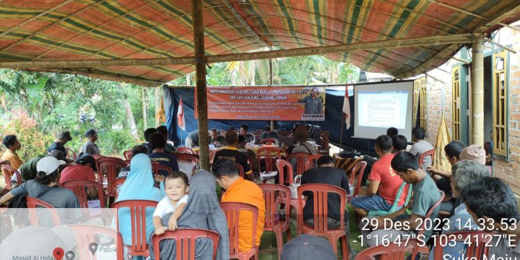 Muscablub SPI di Tanjungjabung Timur, Heru Pangatas Terpilih Jadi Ketua DPD SPI Tanjungjabung Timur