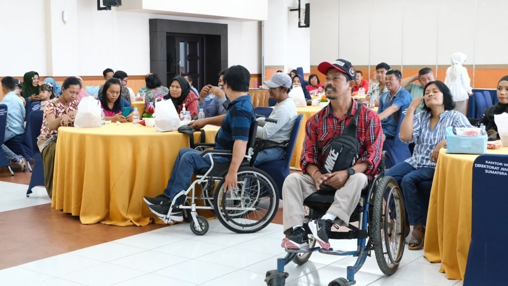 Masyarakat Disabilitas Ikuti Edukasi Pajak yang Digelar DJP Sumut I