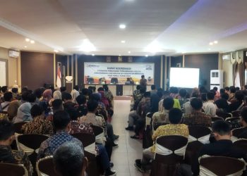 Bawaslu Kabupaten Merangin menggelar Rakor Pengawasan Logistik Panwascam. (DETAIL/Daryanto)