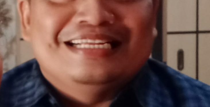 Try Herman Efendi, Ketua tim TKD Prabowo-Gibran Kabupaten Merangin, yang juga Ketua DPRD Kabupaten Merangin. (DETAIL/Daryanto)