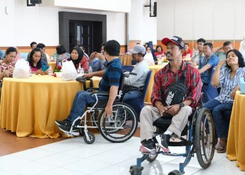 Proses edukasi dan sosialisasi pajak yang digelar Kanwil DJP Sumut I.