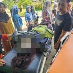 Jenazah korban penikaman oleh orang tidak dikenal saat dibawa ke RSUD kolonel Abundjani Bangko. (DETAIL/ist)