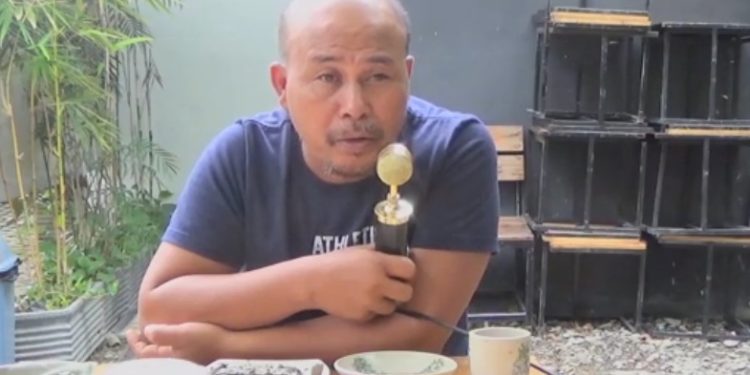 Gopas Simanjuntak selaku Caleg PDI-P untuk DPRD Sumut dari Dapil 7.