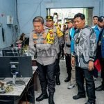 Tambang bitcoin yang digrebek aparat kepolisian.