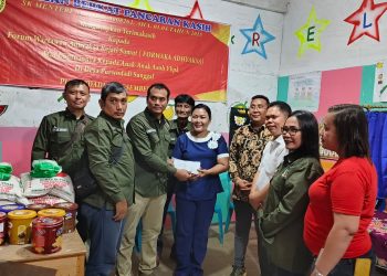 Wartawan Forwaka Adyaksa Berbagi Kasih ke Panti Asuhan Berkat Pancaran Kasih