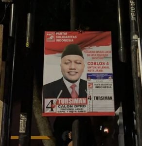 Tursiman Ketua KS Bara Nyaleg DPRD Provinsi Lewat PSI, Tagline Batu Bara Untuk Kemakmuran Masyarakat Jambi