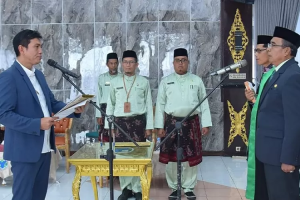 Bupati Batanghari Melantik Pejabat Jabatan Pimpinan Tinggi Pratama di Lingkup Pemkab Batanghari