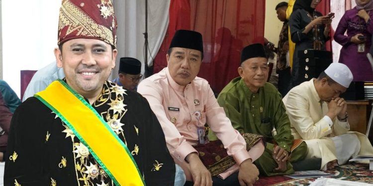 H Mukti Apresiasi Putra Merangin Dapat Gelar Adat