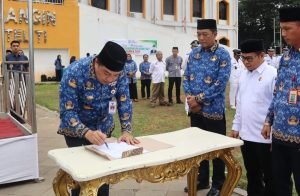 Ribuan ASN Merangin Berikrar ‘Netralitas ASN’ 