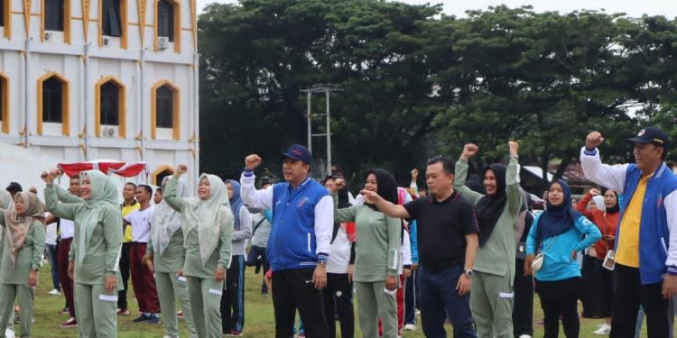Pj Bupati Gelar Senam Merangin Sehat