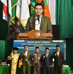 Hadiri Sidang Senat Terbuka Institut Agama Islam (IAI) Nusantaral Batanghari, Ini yang Disampaikan Fadhil Arief