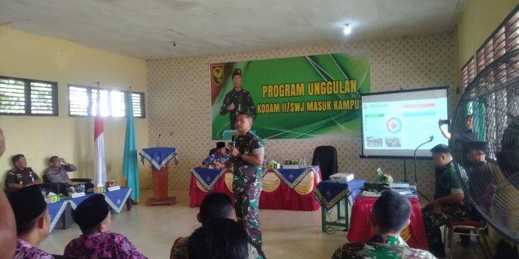 Sukseskan Program Kodam II/Sriwijaya, Dandim 0416/Bungo Tebo Berikan Kuliah Umum di IAI Tebo