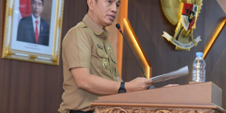 Bupati Fadhil Arief Hadiri Paripurna DPRD Batanghari dalam Rangka Persetujuan Terhadap Hibah Barang Milik Daerah