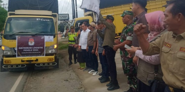 Logistik Pemilu 2024 Mulai Didistribusikan Untuk 11 Kecamatan Terjauh