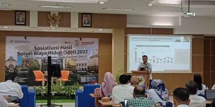 Ada yang Datang dan Pergi pada Survei Biaya Hidup IHK BPS Sumut 2024