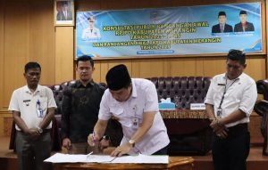 Pj Bupati Merangin, H Mukti Buka Konsultasi Publik