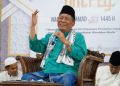Abdullah Sani Hadiri Isra’ Mi’raj di Masjid Taqwa Kabupaten Batanghari