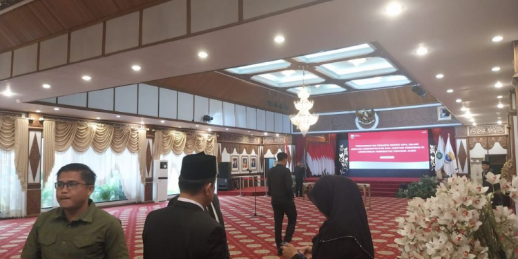 Pemprov Jambi Merombak Susunan Kabinet Jambi Mantap Untuk Pejabat Eselon III dan IV