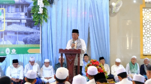 Abdullah Sani Menghadiri Ziarah Kubro dan Haul Masyayikh Tsamaratul Insan yang Dilaksanakan Komunitas Masyarakat Jambi Kota Seberang
