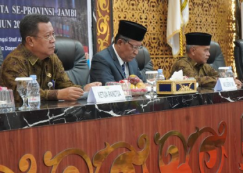 Wagub Sani Berharap Rakor Staf Ahli Kepala Daerah Se-Provinsi Jambi Jadi Wadah Silahturahmi Demi Kesejahteraan Masyarakat